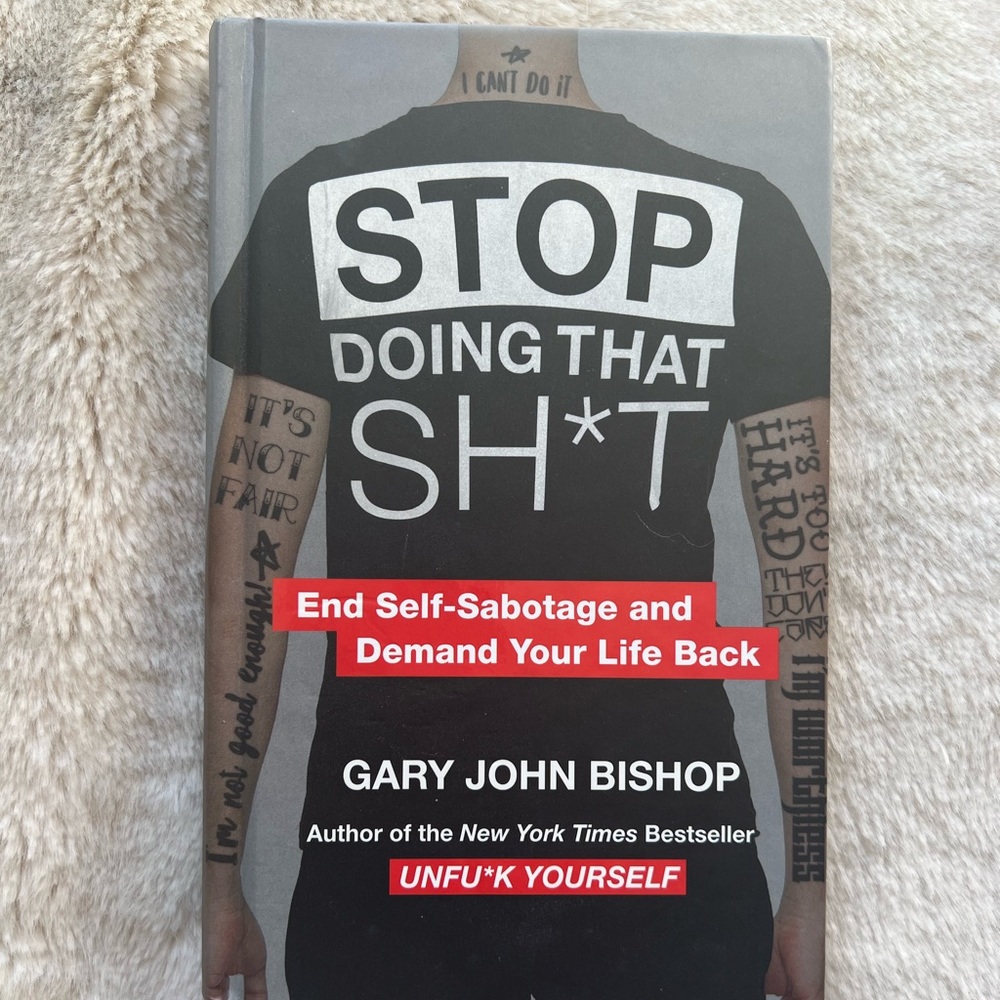 Stop doing that sh*t book